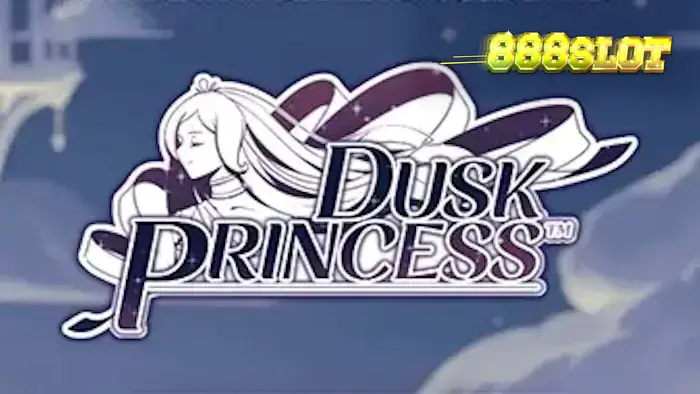 Tampilan visual slot Dusk Princess dengan latar belakang kastil senja